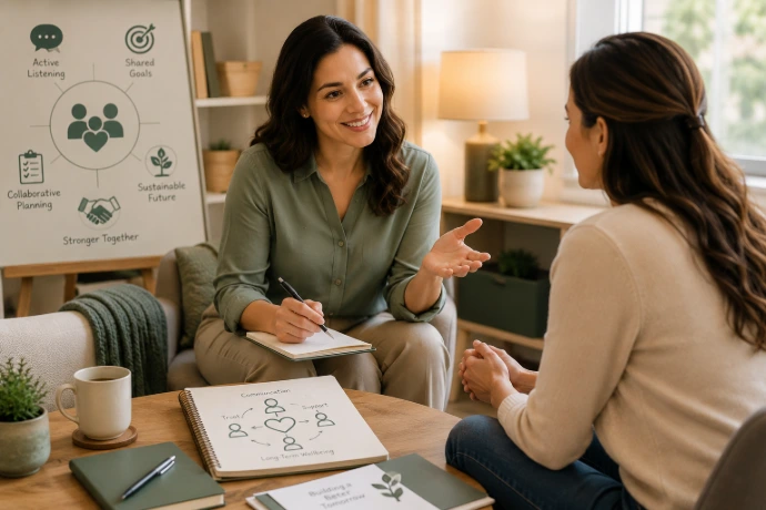 Sustainable financial support meeting